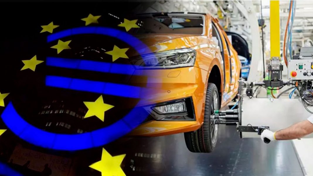 Desaceleración actividad industrial eurozona