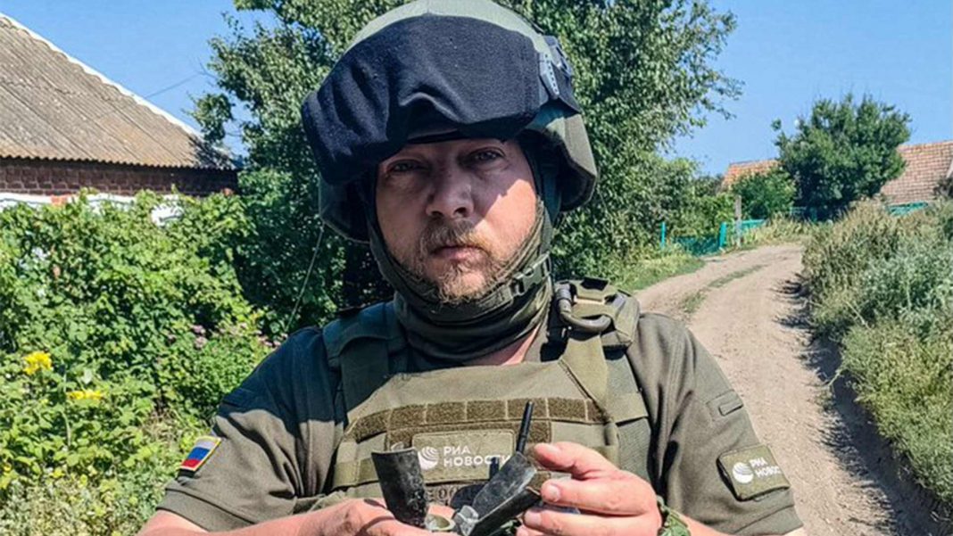periodista ruso bombas racimo