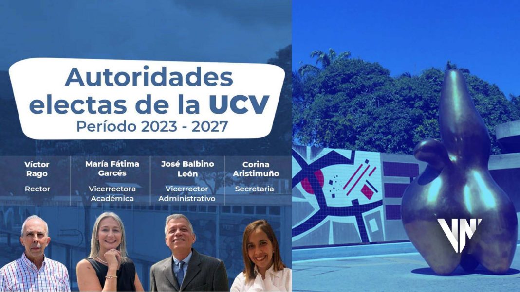 Víctor Rago rector UCV