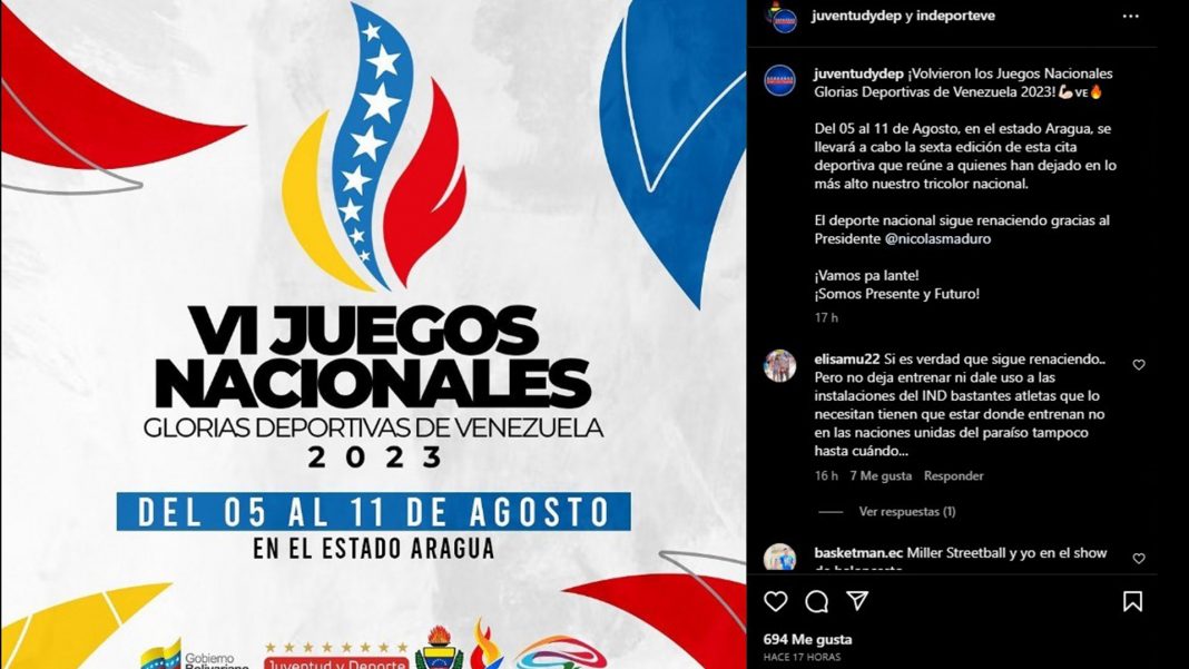 Juegos Nacionales Glorias Deportivas de Venezuela