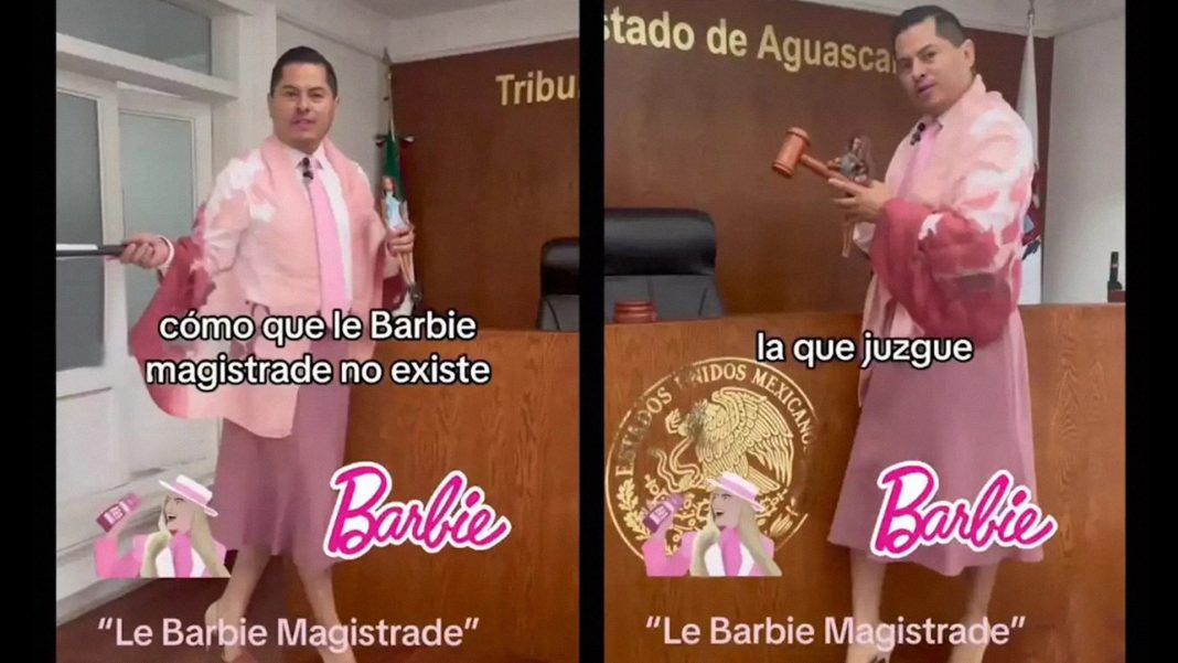 Magistrado en México Barbie