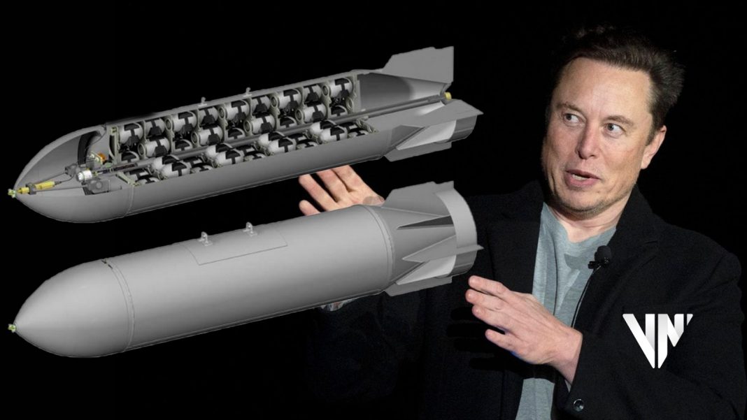 Elon Musk bombas de racimo Ucrania