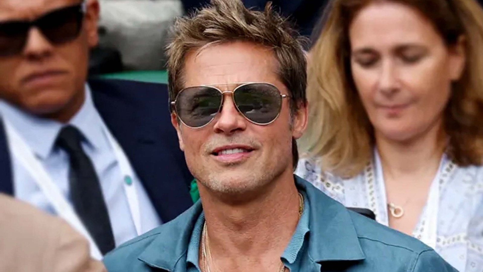 Wimbledon Brad Pitt Fotos 