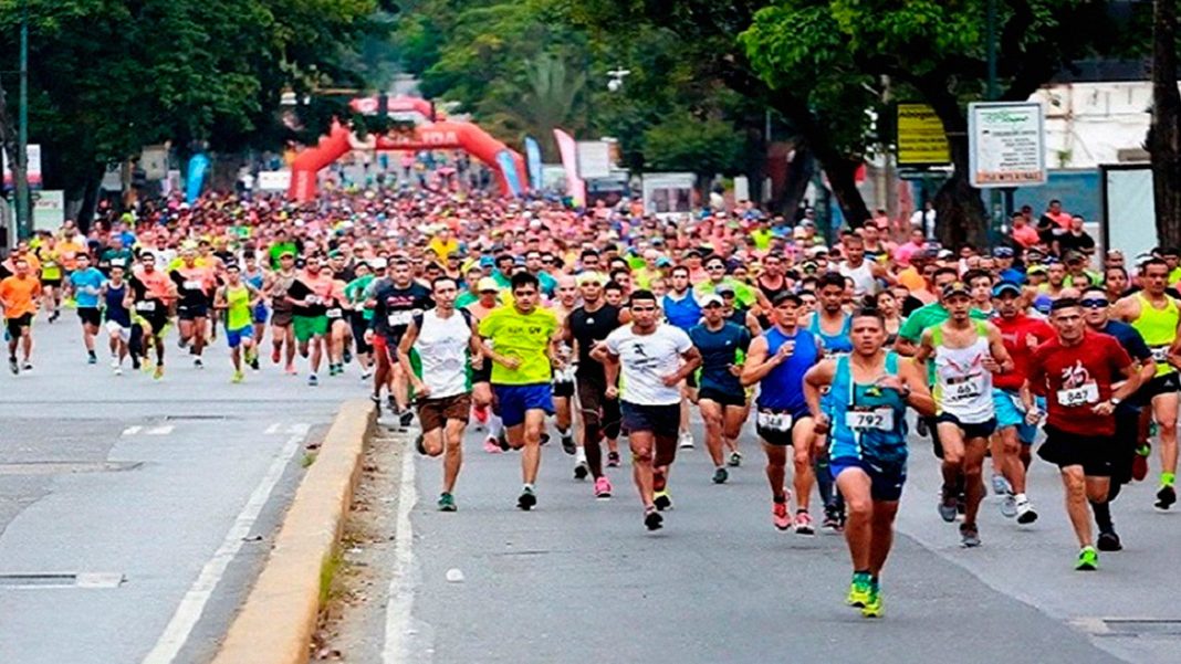 media maratón 21K Simón Bolívar Caracas