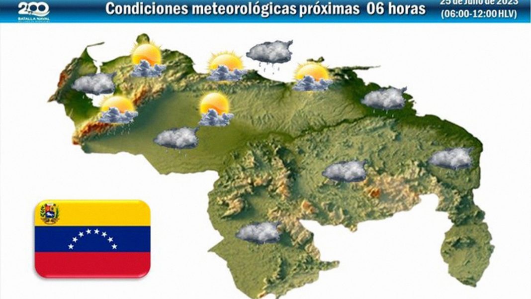 INAMEH pronostica lluvias estados del país