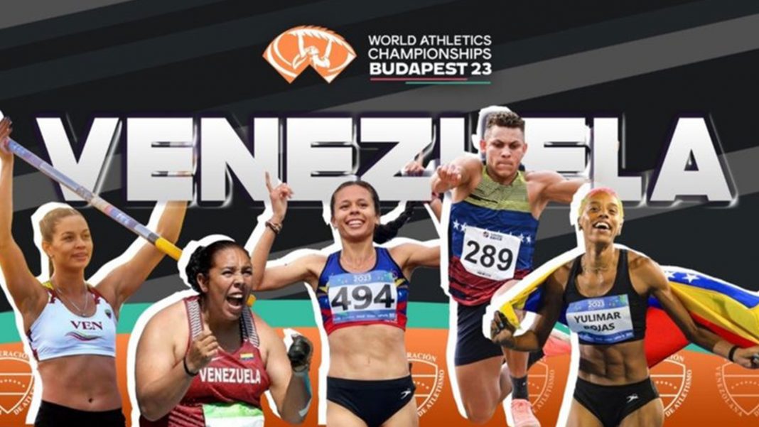 atletas venezolanos Mundial de Atletismo en Budapest