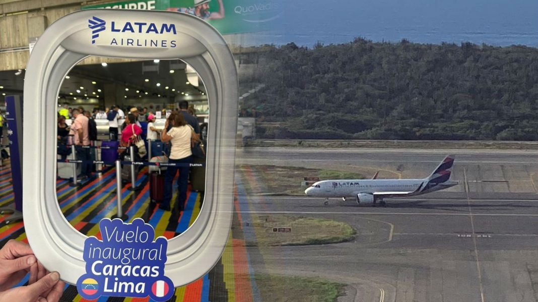 LATAM vuelos Venezuela y Perú