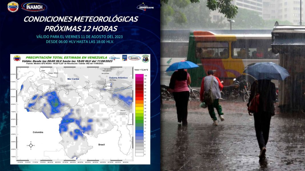 reporte del Instituto Nacional de Meteorología