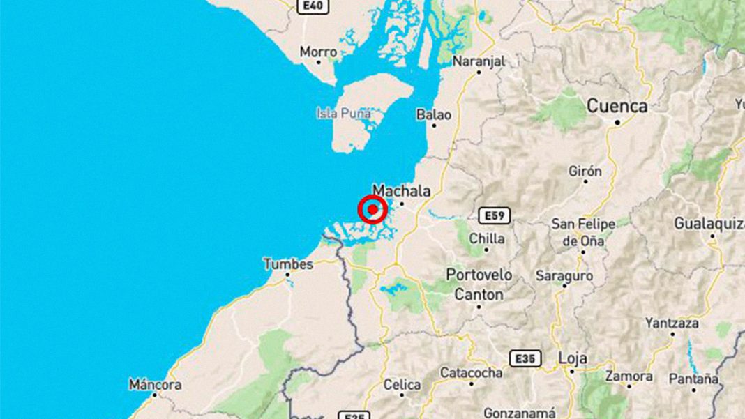 Ecuador Perú afectados sismo magnitud 6.0