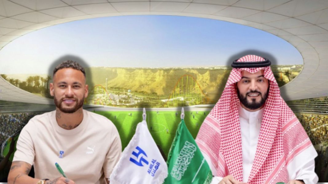 Neymar Jr. Arabia Saudita