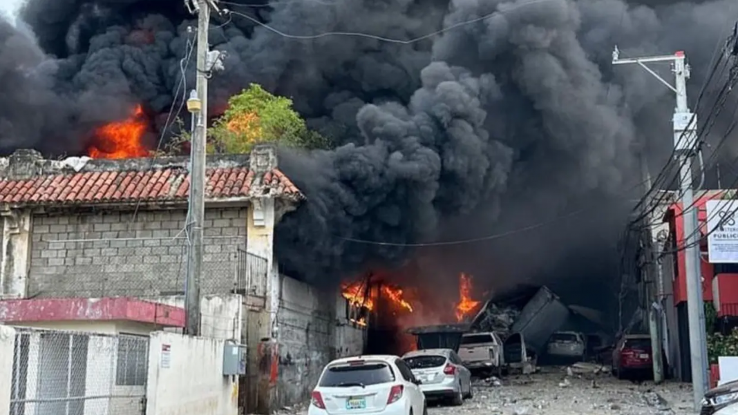 República Dominicana explosión