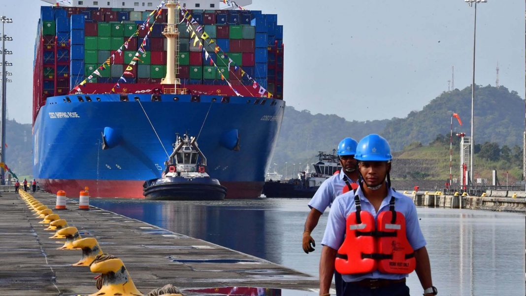 Sequía complica operaciones del Canal de Panamá