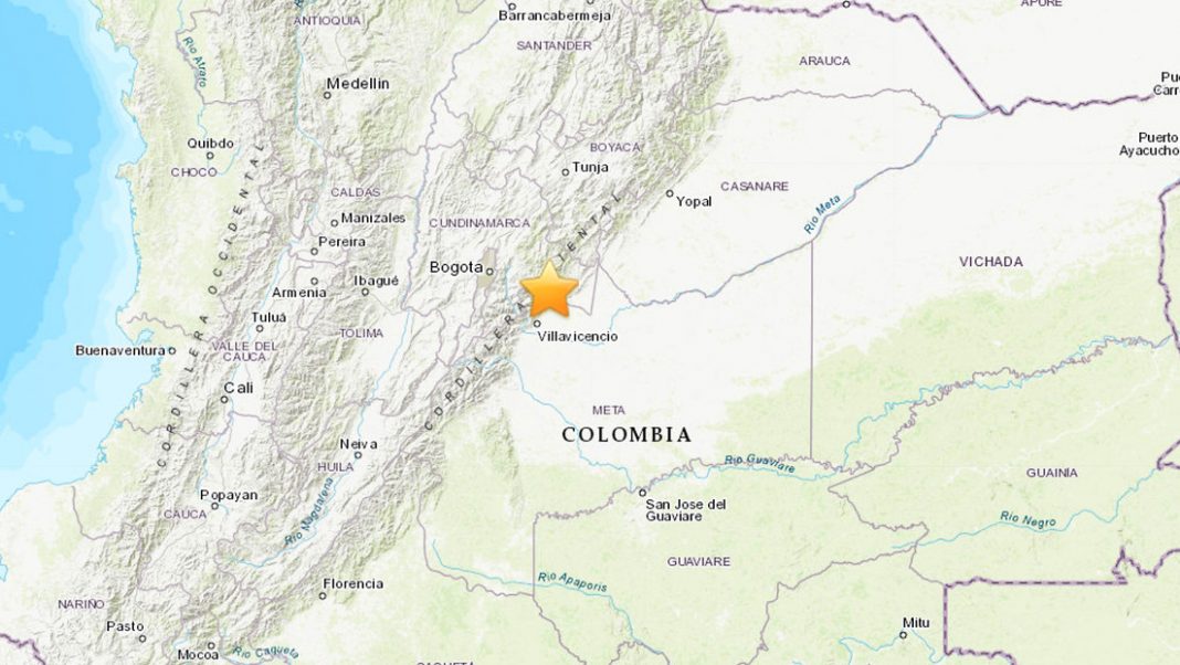 Temblor Colombia Caracas sintió