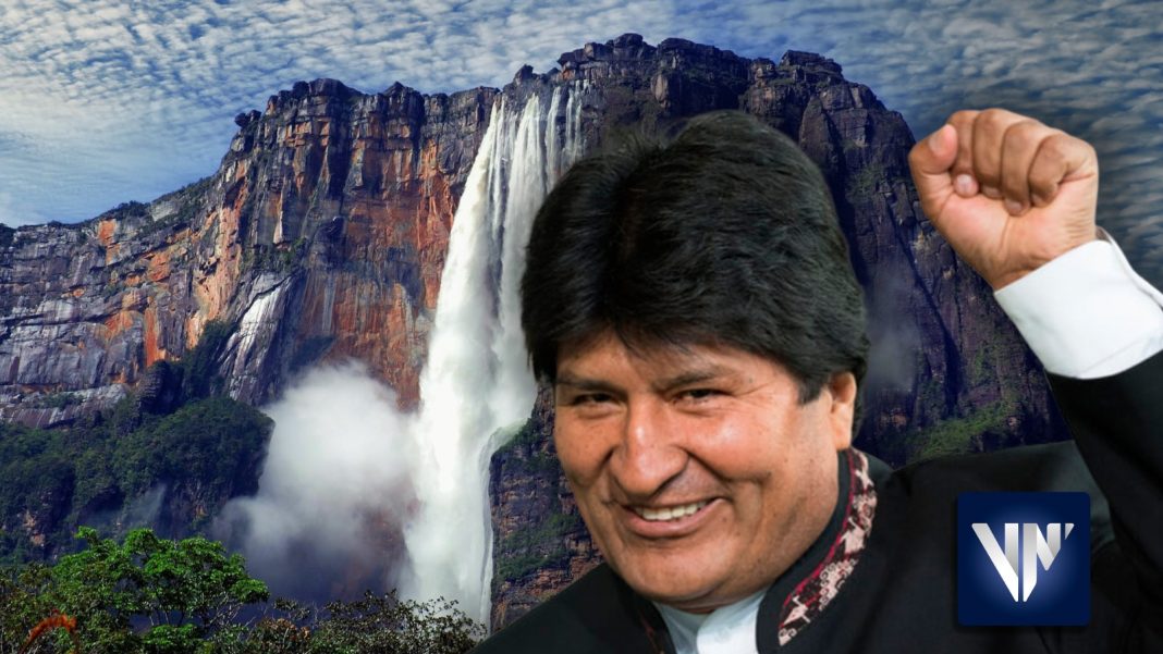 Evo Morales Salto Ángel