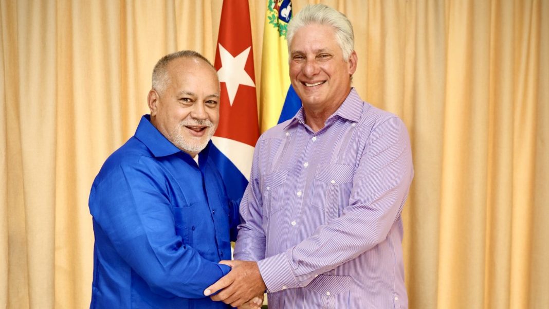 Diosdado Cabello Visita Cuba