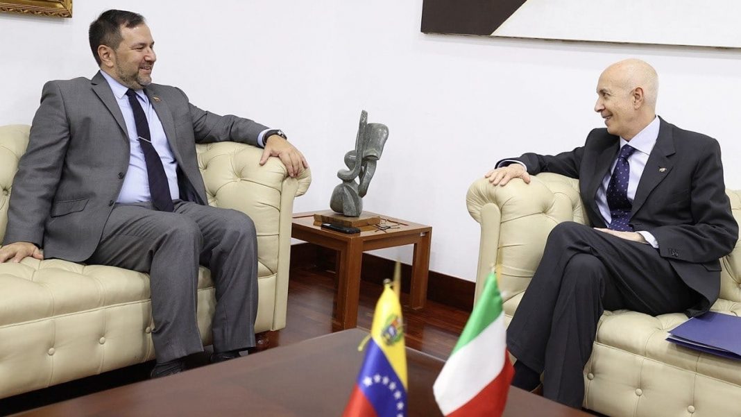 Italia Venezuela agenda bilateral