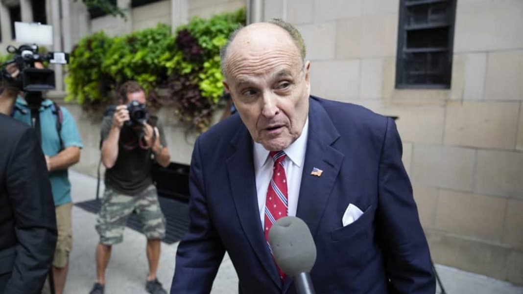 Rudy Giuliani Trump Georgia fraude electoral