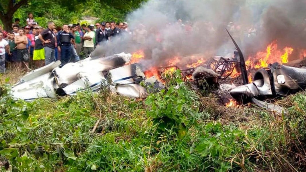 víctimas avioneta estrelló Yaracuy