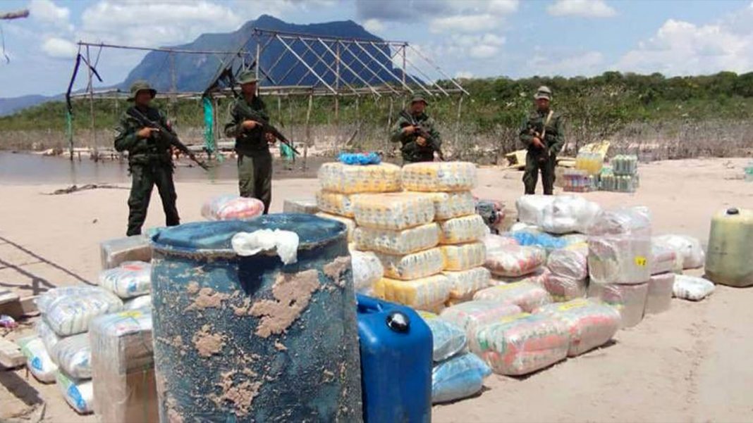 FANB desmantela campamentos de minería ilegal en Yapacana