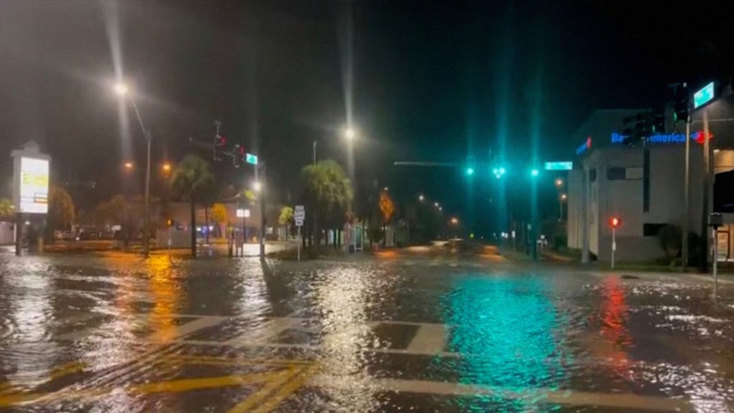 Huracán Idalia tocó tierra Florida