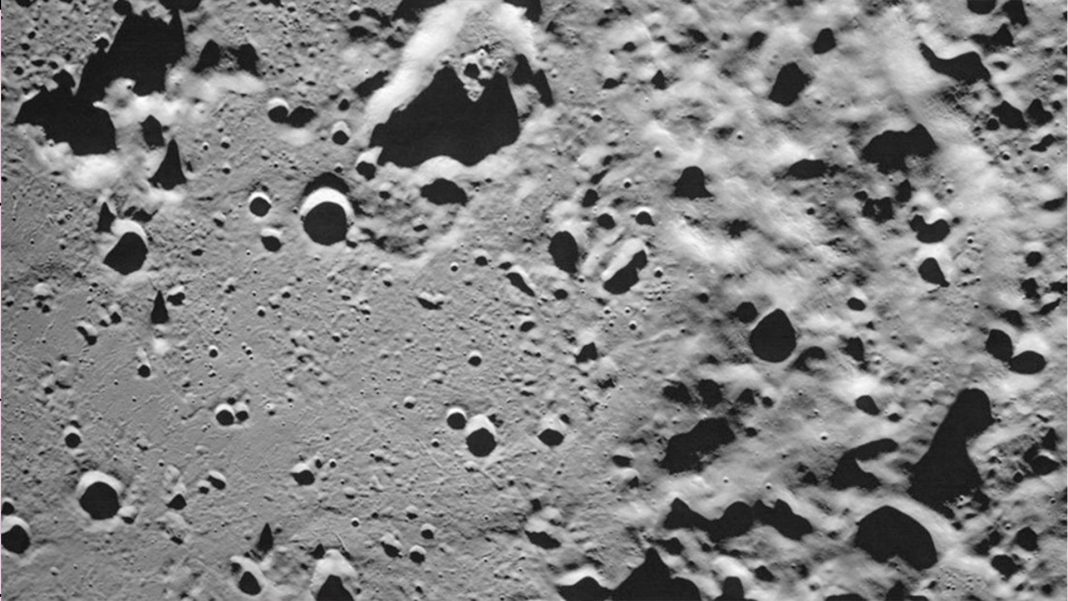 Imagen superficie lunar misión espacial rusa Luna-25