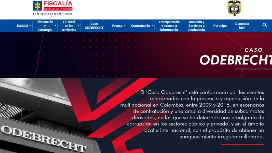 Colombia Fiscalía caso Odebrecht