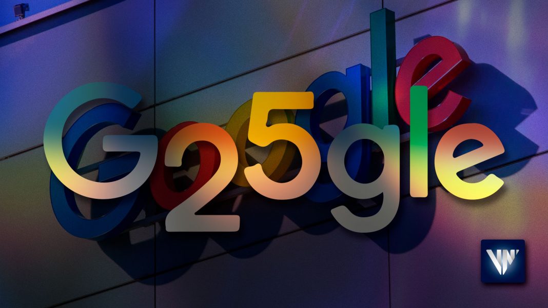 Google cumpleaños número 25