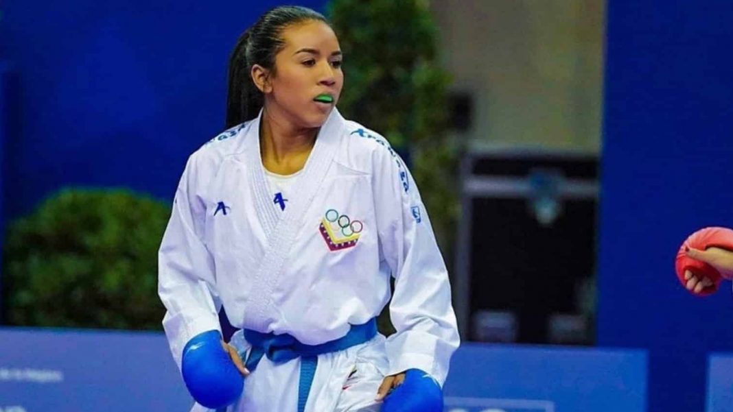 Yorgelis Salazar ganó otra medalla de oro en Premier League Karate 1