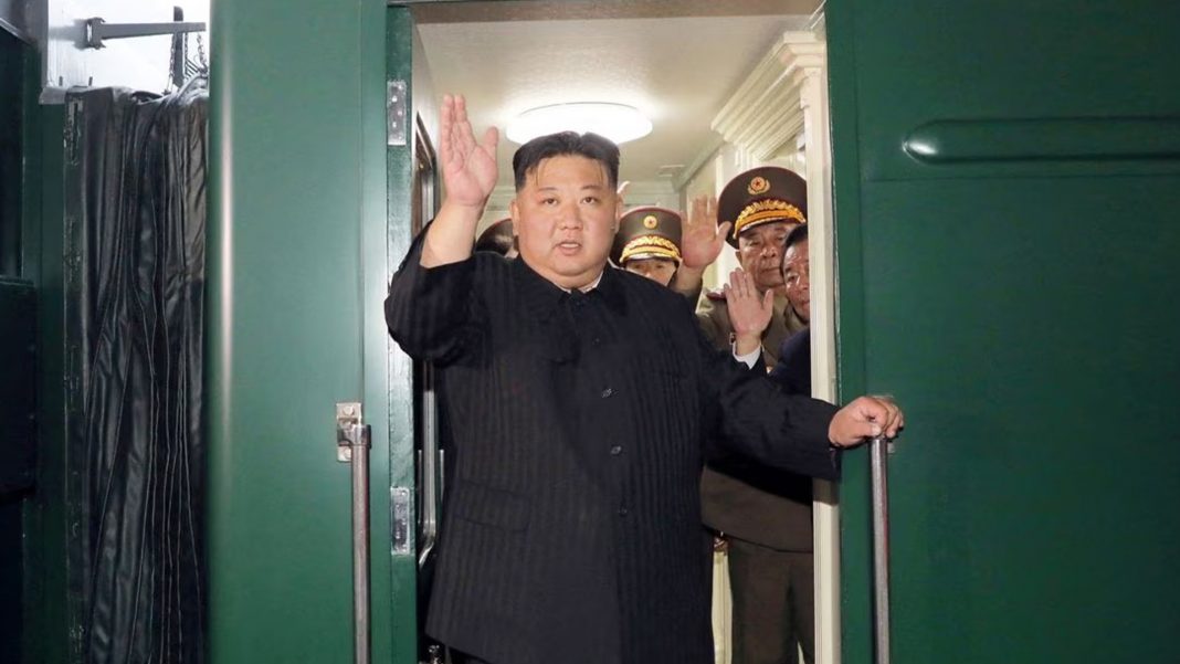 Kim Jong-un llegó a Rusia