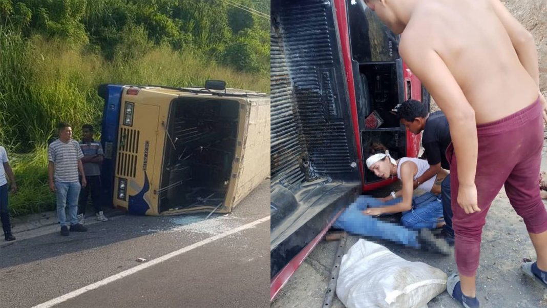 accidentes de tránsito en La Guaira