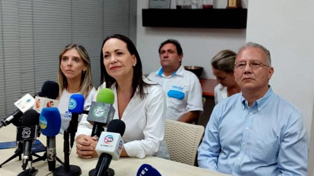 María Corina Machado CNE primarias opositoras