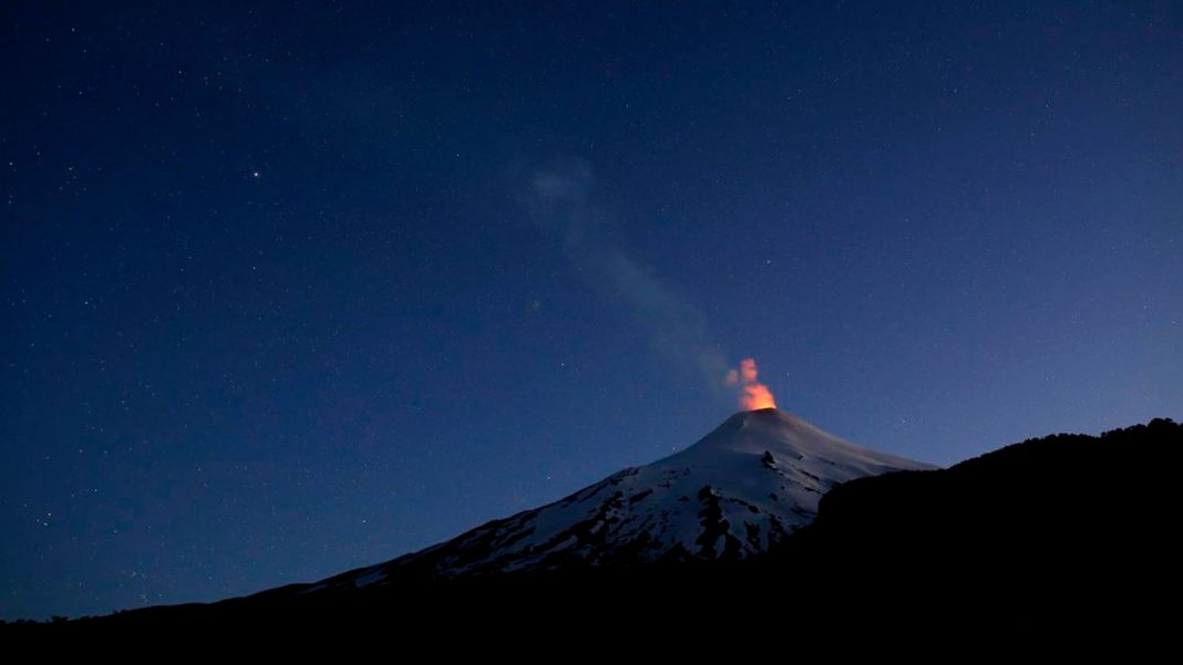 el volcán Villarrica