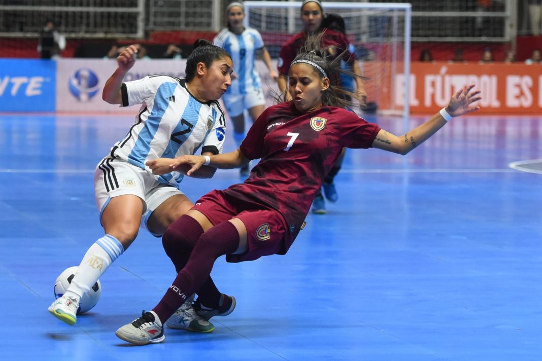 Venezuela Argentina semifinal Futsal