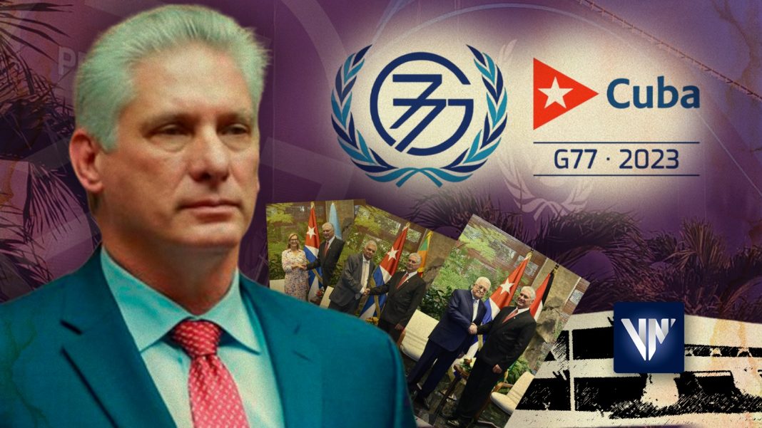 Mandatarios Cuba G77