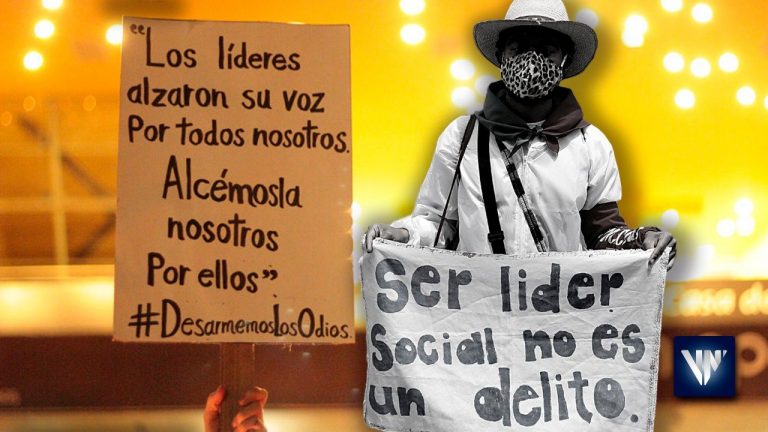 Líderes sociales Colombia Indepaz
