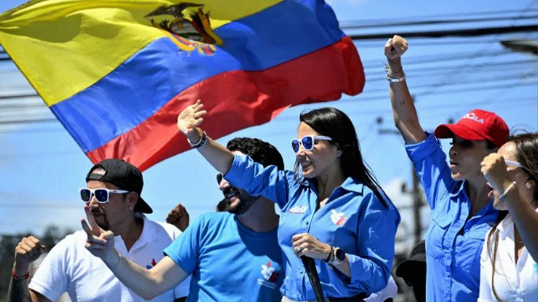 Posible atentado contra candidata presidencial de Ecuador, Luisa González