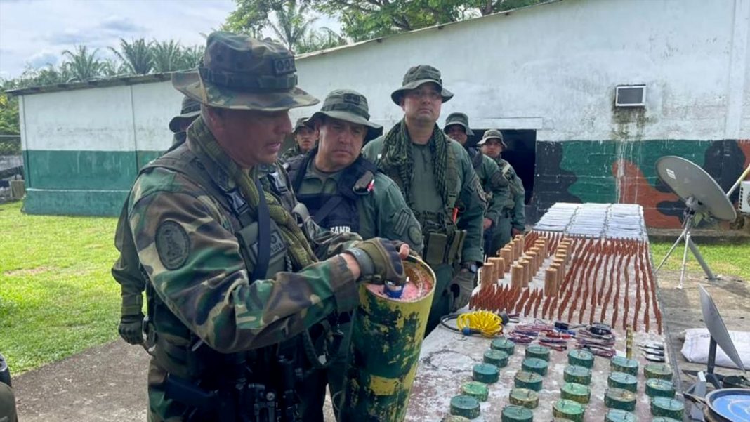 campamentos de narcotraficantes colombianos