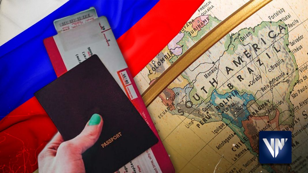 Rusia América Latina sin visas