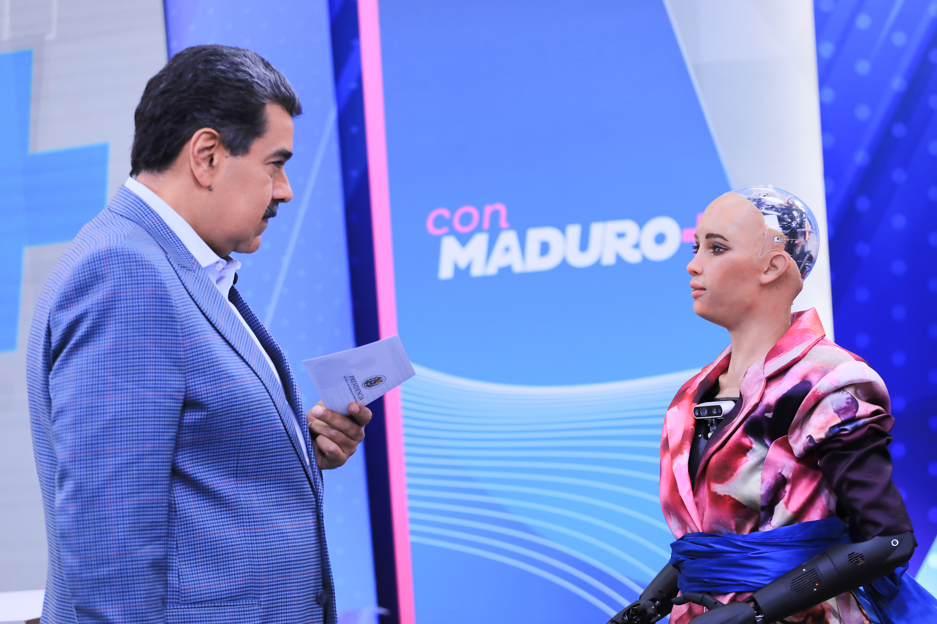 Nicolás Maduro Sophia