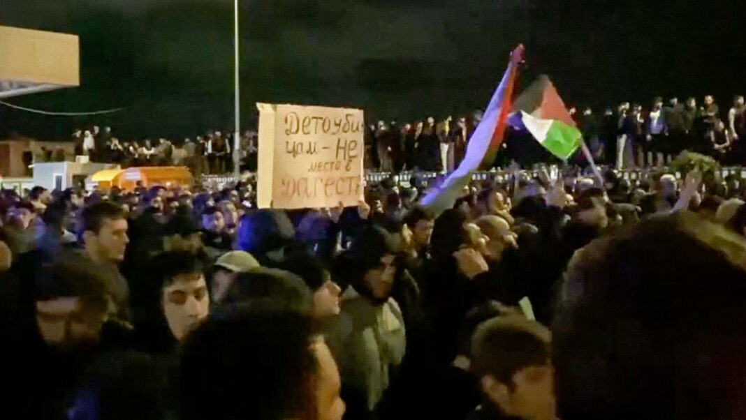 Daguestán manifestaron aeropuerto Majachkalá