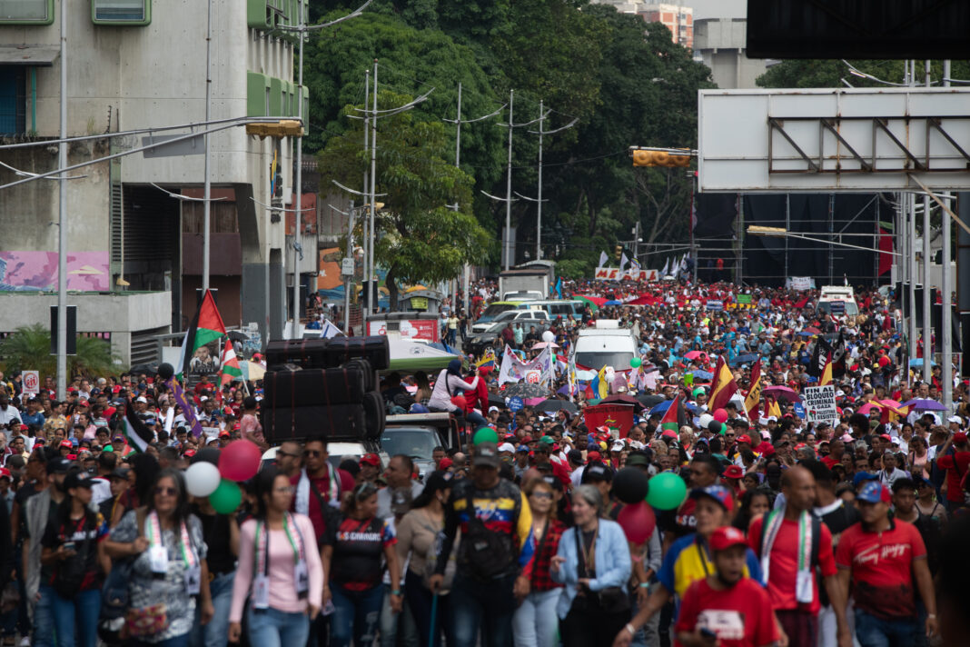 Caracas marcha Palestina pueblo palestino