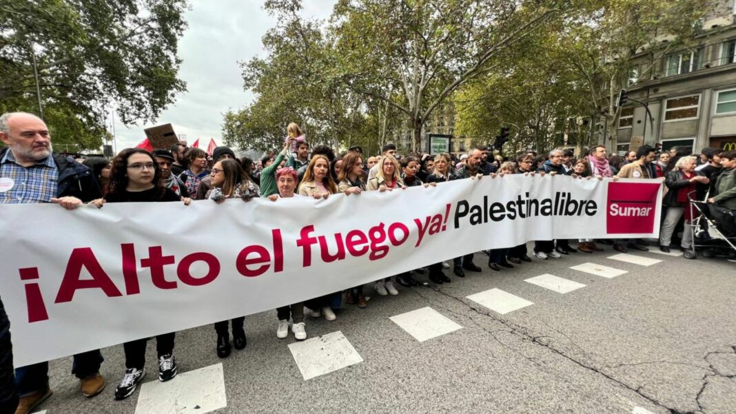 Madrid marcha Palestina