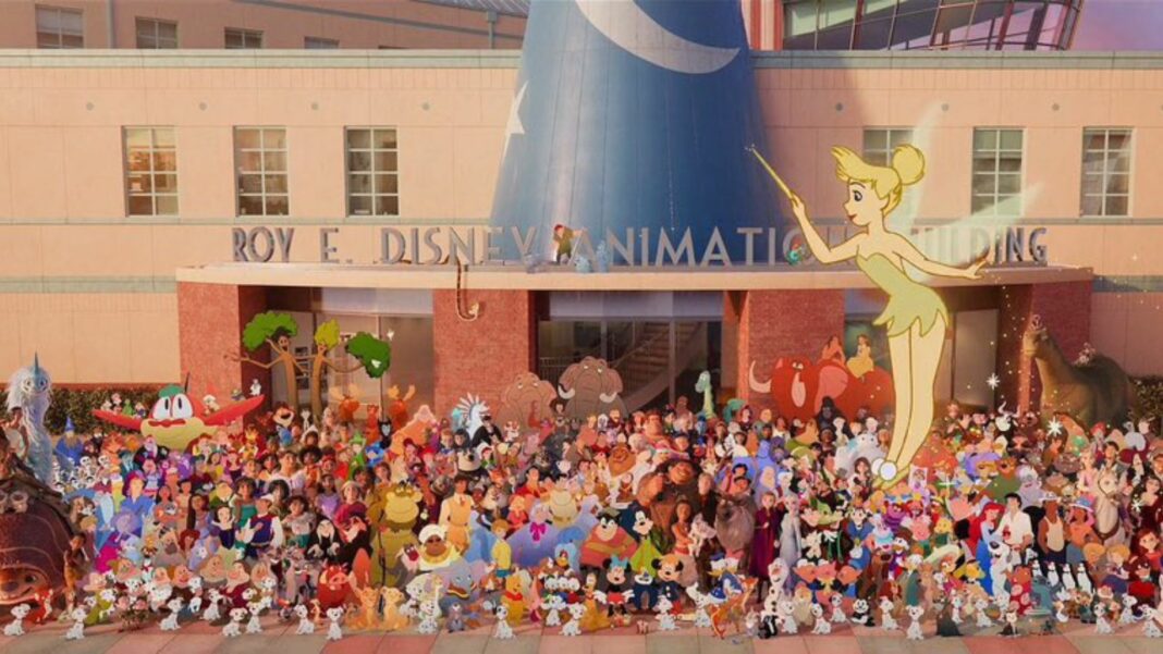 Disney cortometraje aniversario animado