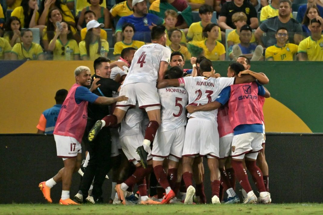 Venezuela racha victorias Brasil