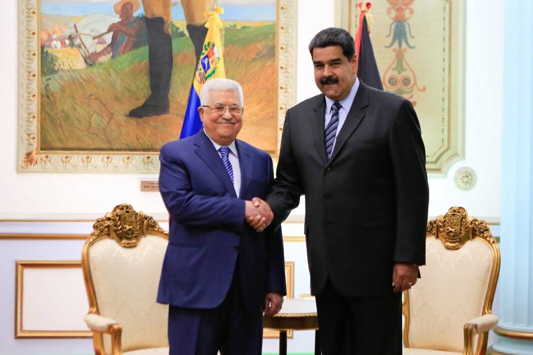 Maduro Mahmoud Abbas Gaza