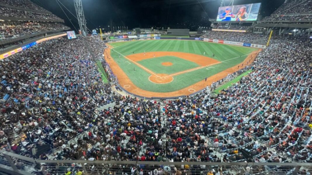 Caracas Magallanes 32.188 fanáticos