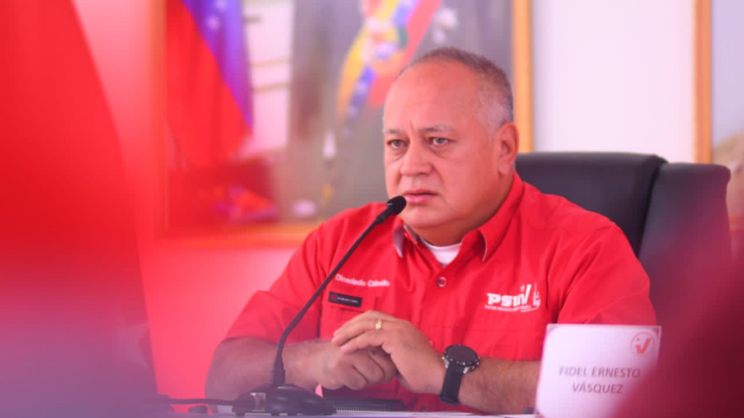 Diosdado Cabello inhabilitado presidenciales