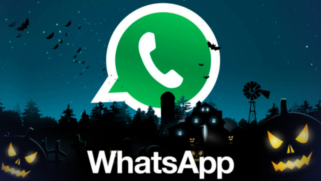 WhatsApp modo Halloween activar