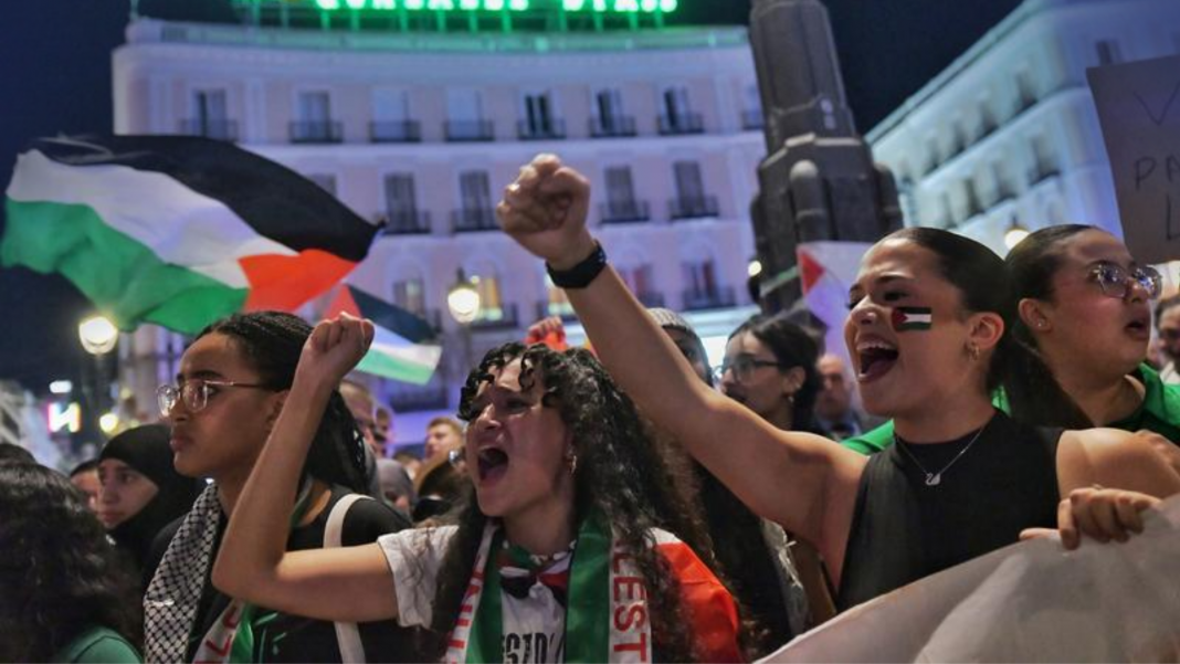 manifestaciones respaldo pueblo Palestina