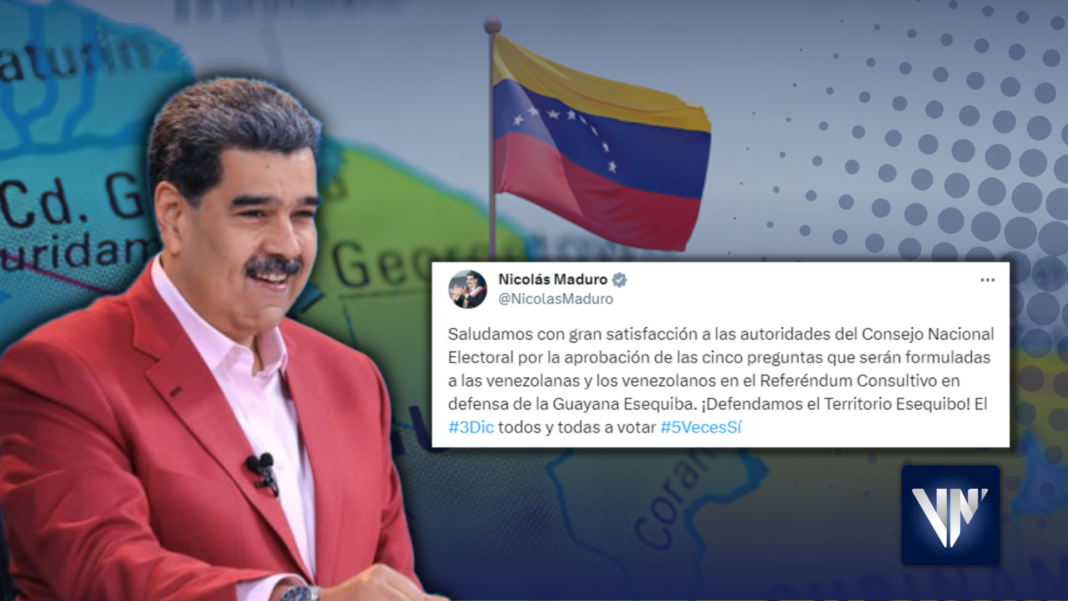 Maduro Preguntas referéndum consultivo Esequibo